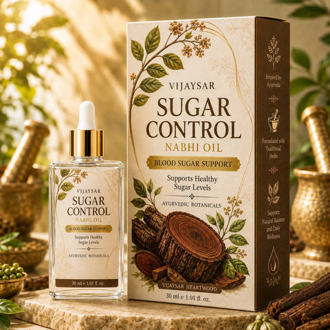 Vijaysar Sugar Nabhi Oil