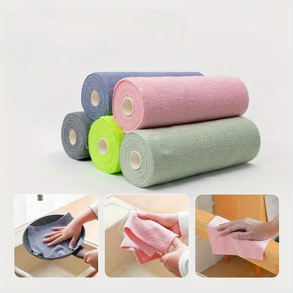 Microfiber Cleaning Roll (50 pieces)