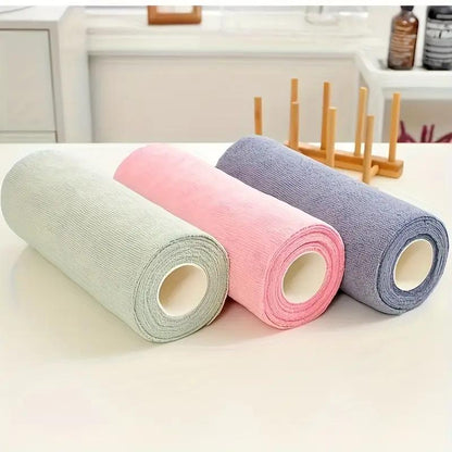 Microfiber Cleaning Roll (50 pieces)